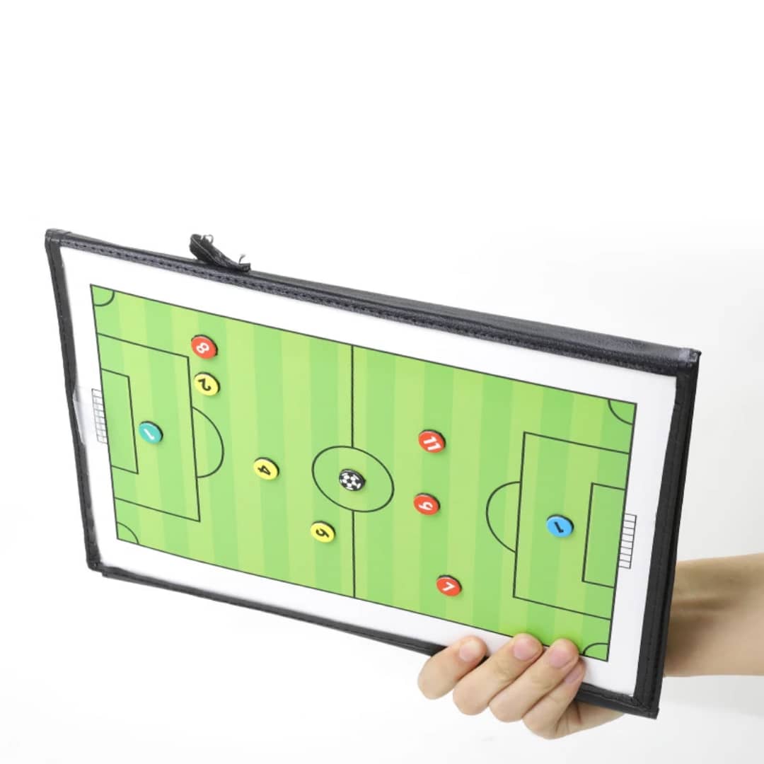 Tableau d'entraînement tactique de football portable pliant magnétique Offre Spéciale