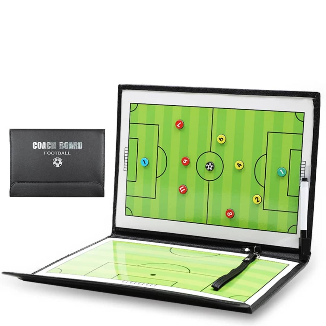 Tableau d'entraînement tactique de football portable pliant magnétique Offre Spéciale