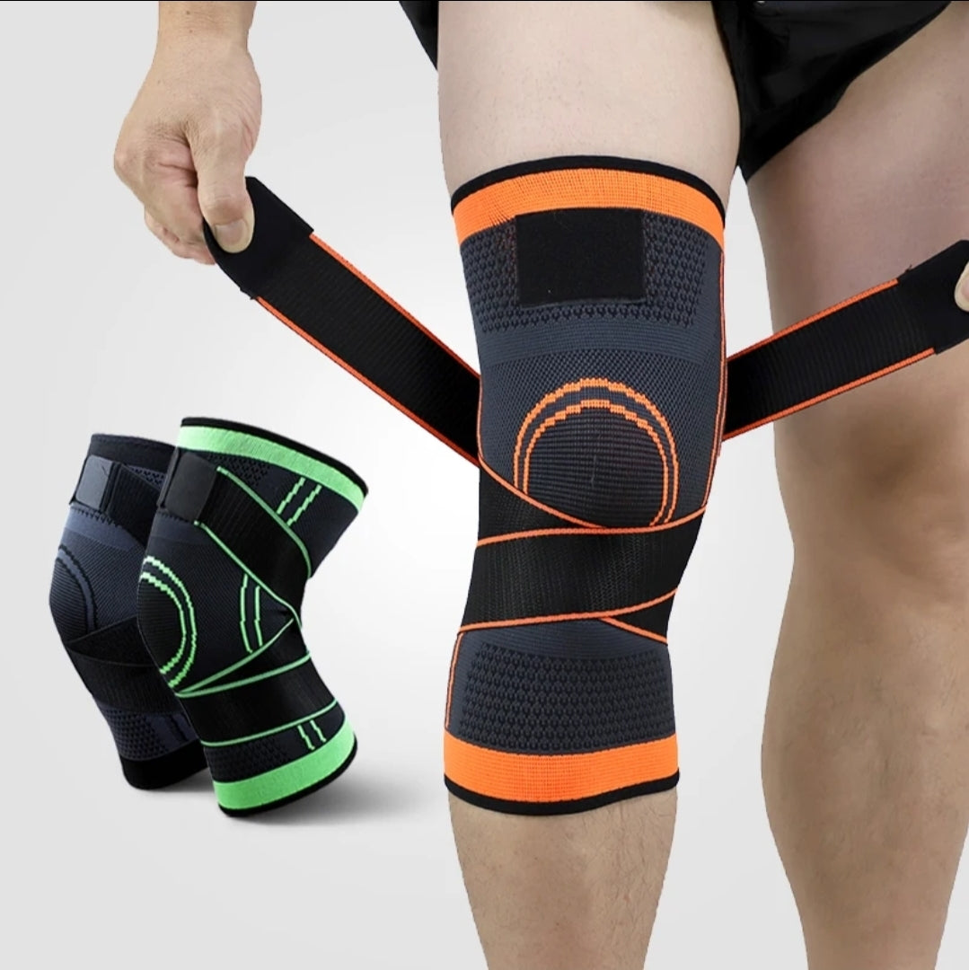 Protège-Genoux Sport avec Sangles | Maintien & Confort Anti-Douleur