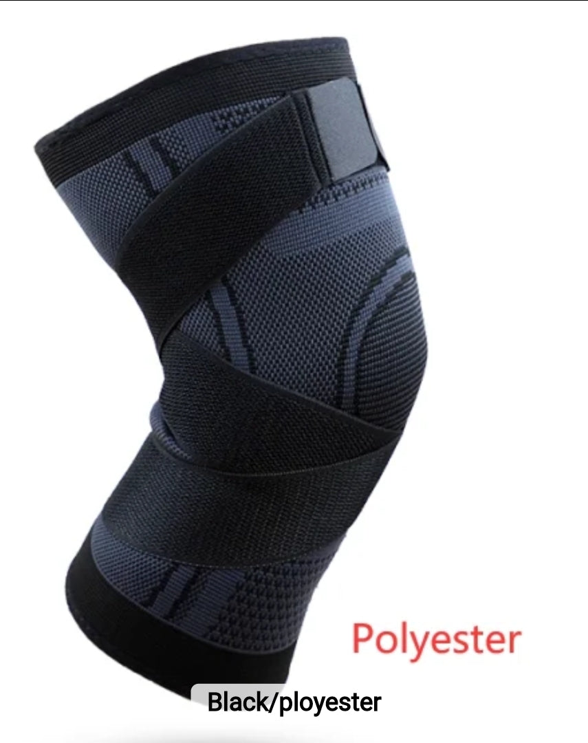Protège-Genoux Sport avec Sangles | Maintien & Confort Anti-Douleur
