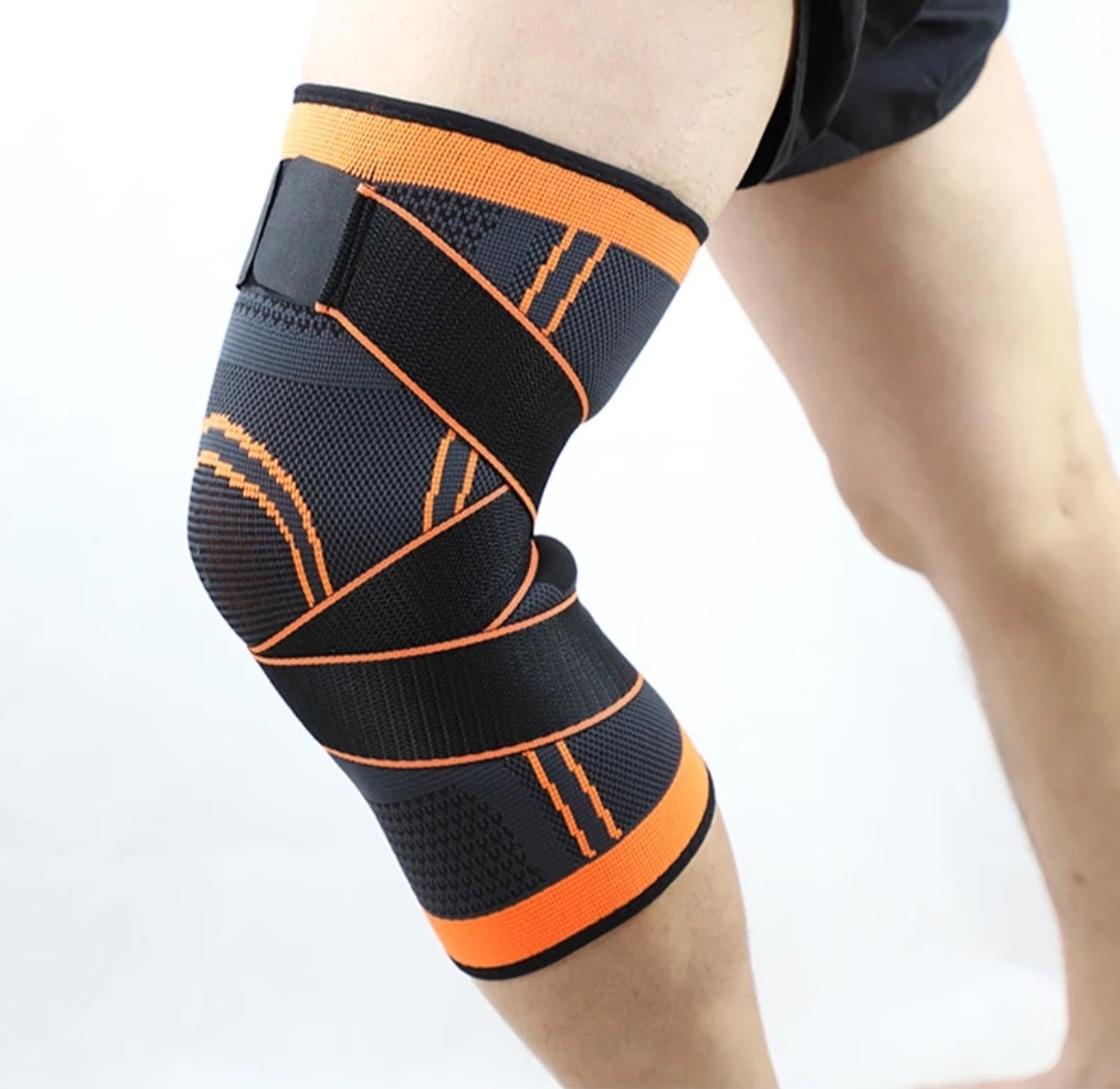 Protège-Genoux Sport avec Sangles | Maintien & Confort Anti-Douleur